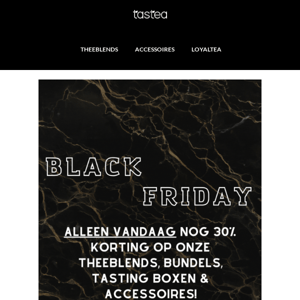 NOG MAAR 2 UUR BLACK FRIDAY KORTING 💥