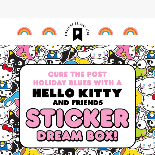 Hello Kitty Sticker Dream Box > have you seen what's inside?!