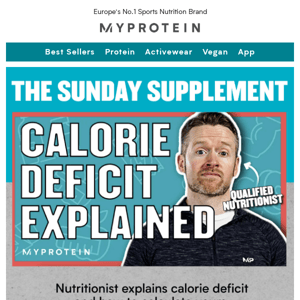 Expert helps you calculate a calorie deficit