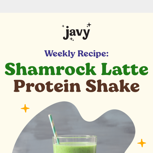 Shamrock Latte Protein Shake ☘️