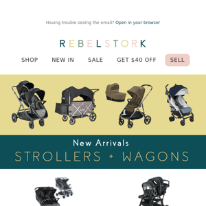 Stroller, Wagons (+status) for the WIN 🎉