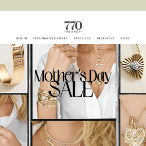 It's Here! Our Mother's Day Sale Starts TODAY‼️