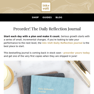 PREORDER! The Daily Reflection Journal ✨