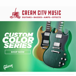 Rad New Releases: Gibson, Epiphone, & Bondi Effects!