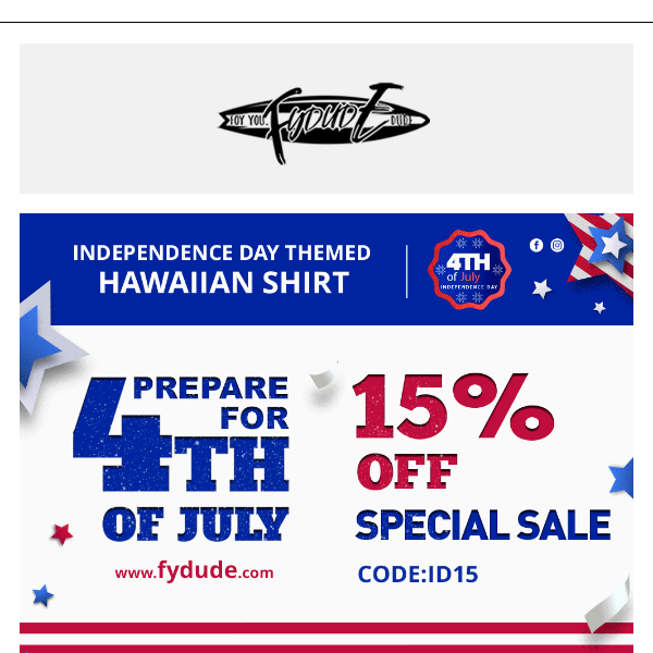 Prepare for your Independence Day Shirt 2023