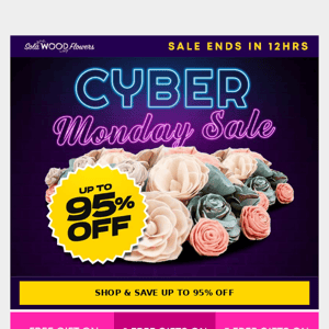 🤩 Cyber Monday Up to 95% + 3x Free Gifts