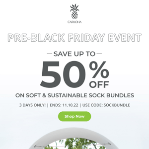 Save up to 50% on Sock Bundles