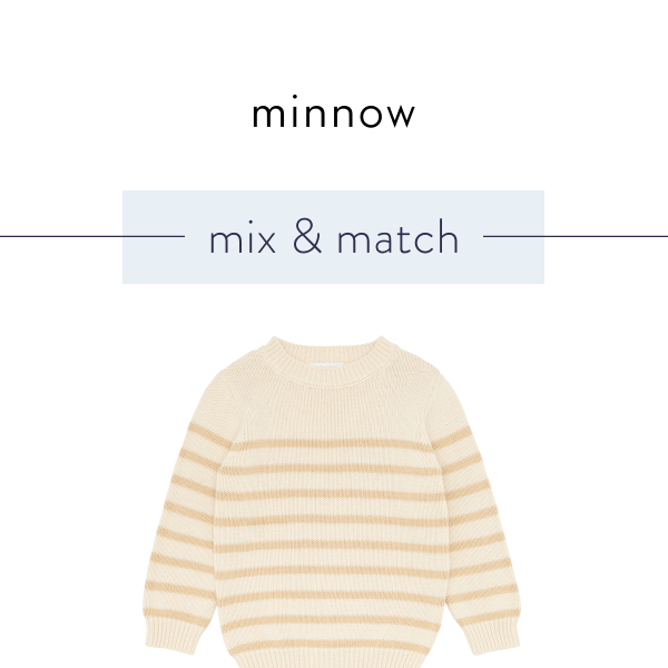 mix & match: knits + swim
