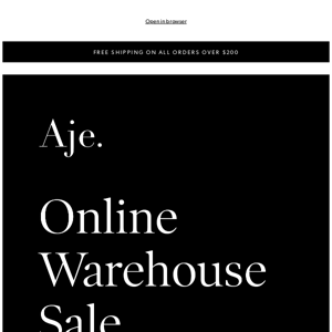 New Styles Added | Online Warehouse Sale