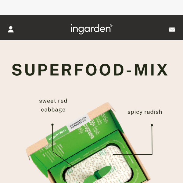 Superfood Mix finally available again 😍🌱