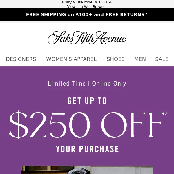 A fall beauty gift is waiting. Receive - Saks Fifth Avenue