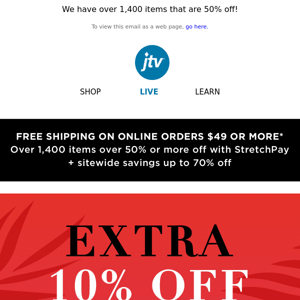 EXTRA 10% OFF EXTRA 10% OFF EXTRA 10% OFF