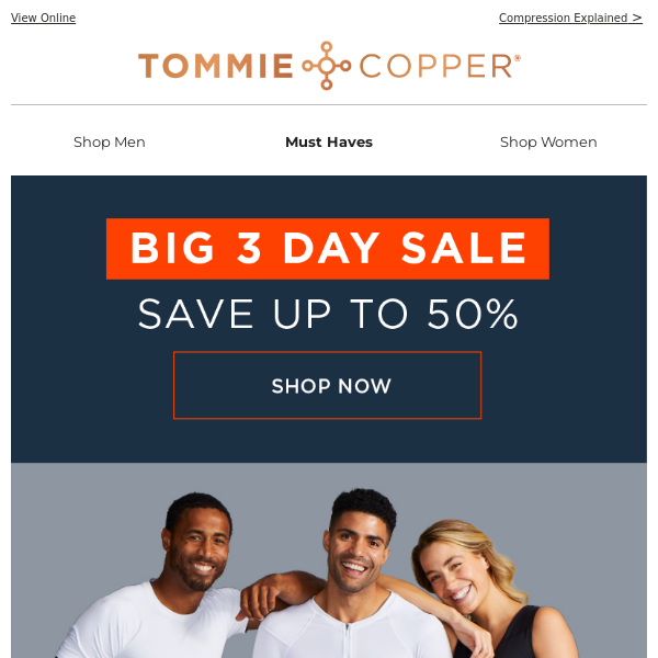 Shoulder Support Shirts  SAVE 50% - Tommie Copper