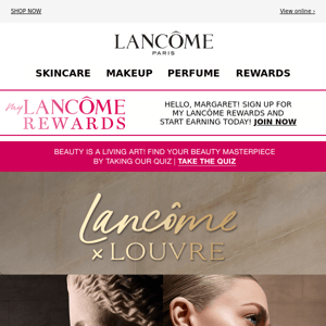 Lancôme X Louvre: Beauty Is a Living Art