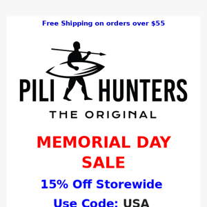 Memorial Day Sale!