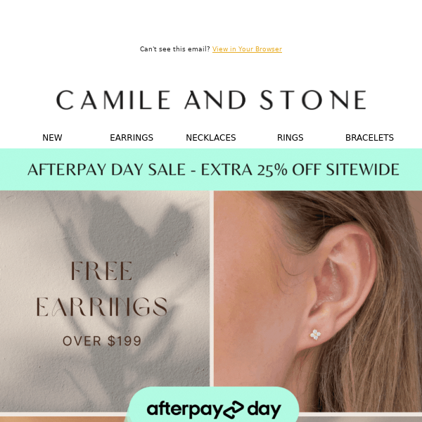 Afterpay Sale + FREE Gifts Today Only 🎁