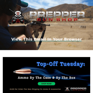 Top Off Tuesday Ammo Sale Is LIVE!