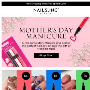 Celebrate your Mother/Mother figure with some spring treats!