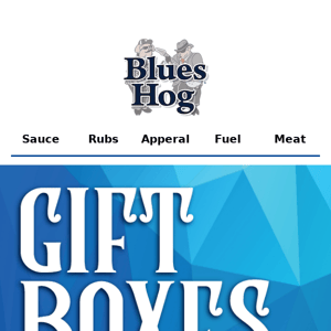 Don't miss out on 25% OFF  Blues Hog® Gift Boxes!