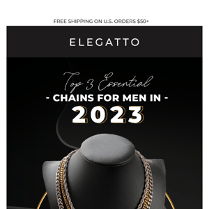 Top 3 Essential Chains For Men!