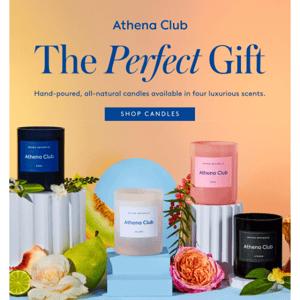 ✨ Introducing: Candles by Athena Club ✨