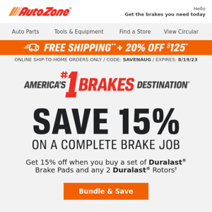 How old are your brakes?