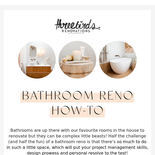 Watch now! Bathroom Reno How-To