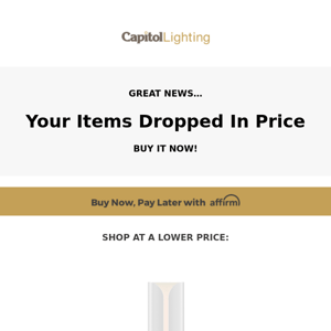 [Alert] New Low Prices On The Styles You Love