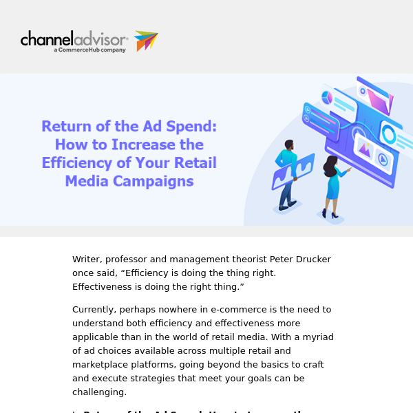 Want more from your retail media campaigns?