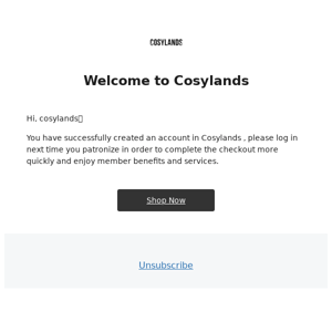 Welcome to Cosylands