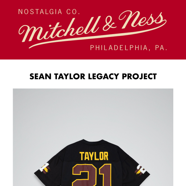 First look at the Sean Taylor Legacy Project limited-edition merchandise  line, designed and inspired by Sean's daughter Jackie. A big thank…