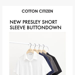 NEW: SHORT SLEEVE BUTTON DOWN