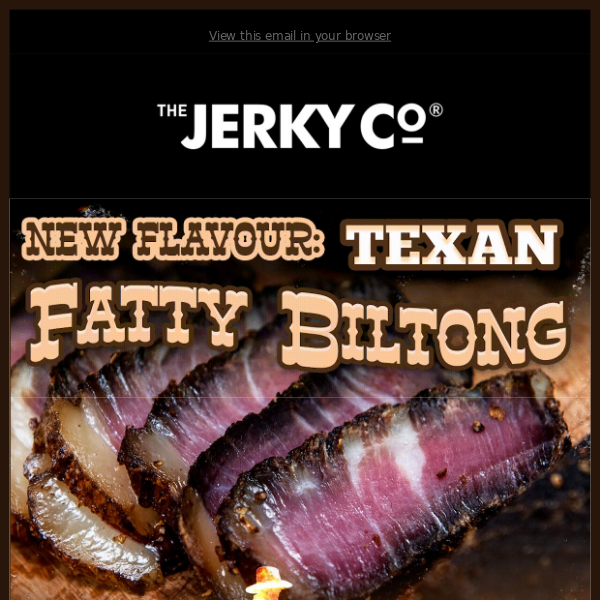 *NEW PRODUCT* Here Comes Texan Fatty Biltong 🤠