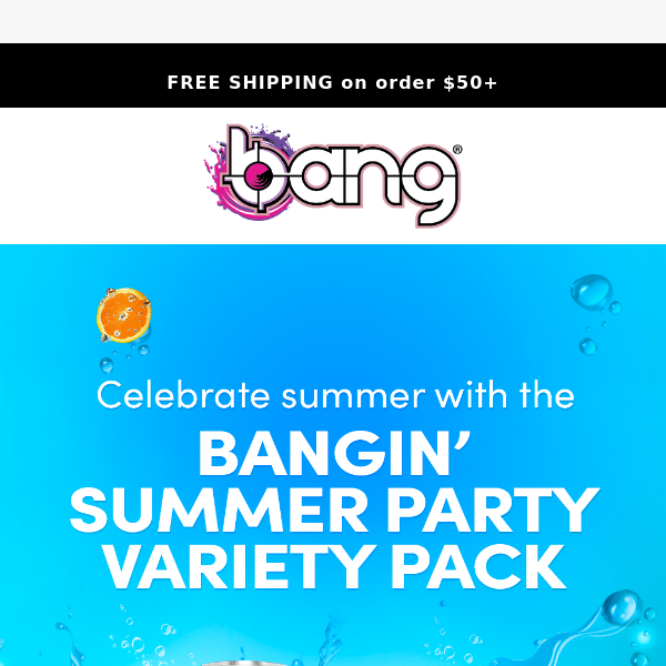 ☀️ Get Your Summer Party Variety Pack TODAY!
