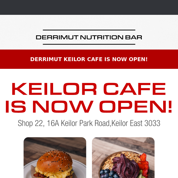 🌟 Discover Derrimut Gym's New Keilor Cafe🌟