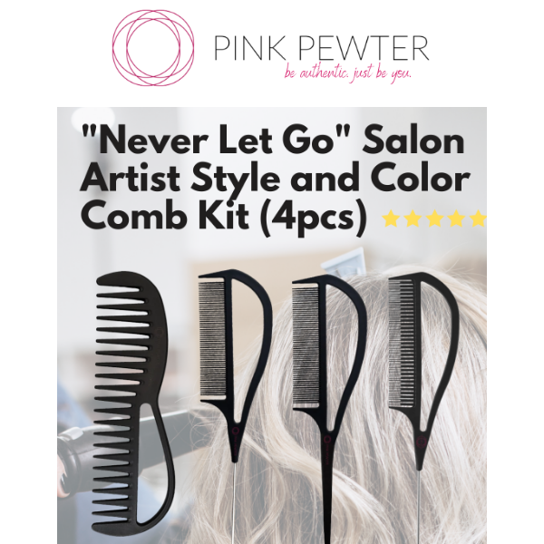 Get Your Salon Artist Style and Color Comb Kit 😍
