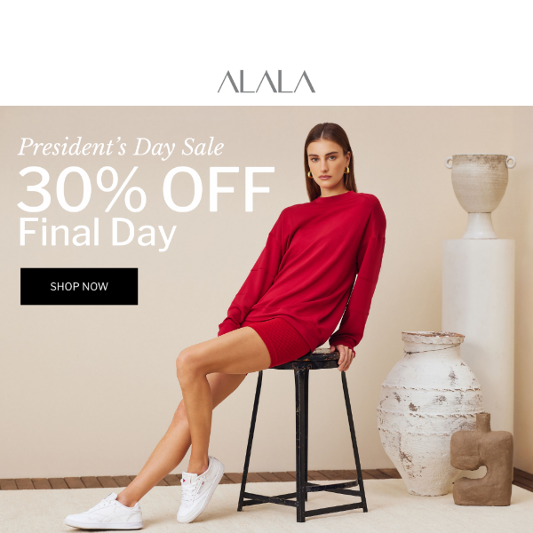 30% OFF | FINAL DAY