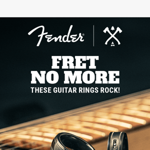 The New Fender Rings take the stage!