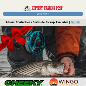 25% Off Cheeky Fishing & Wingo Outdoors Today!