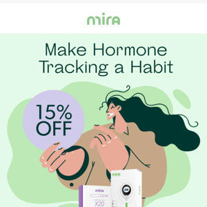 Make hormone tracking a habit 💚