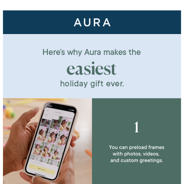 Why gift an Aura frame? We'll tell you.