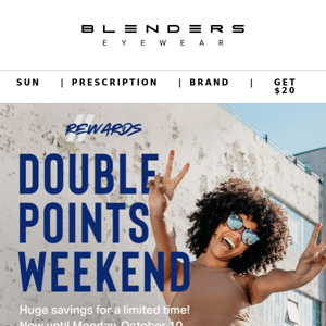 Spend $50 and Earn $15 in Rewards // This Weekend Only!