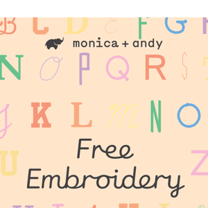 Our Gift to You: Free Embroidery! ✨🪡