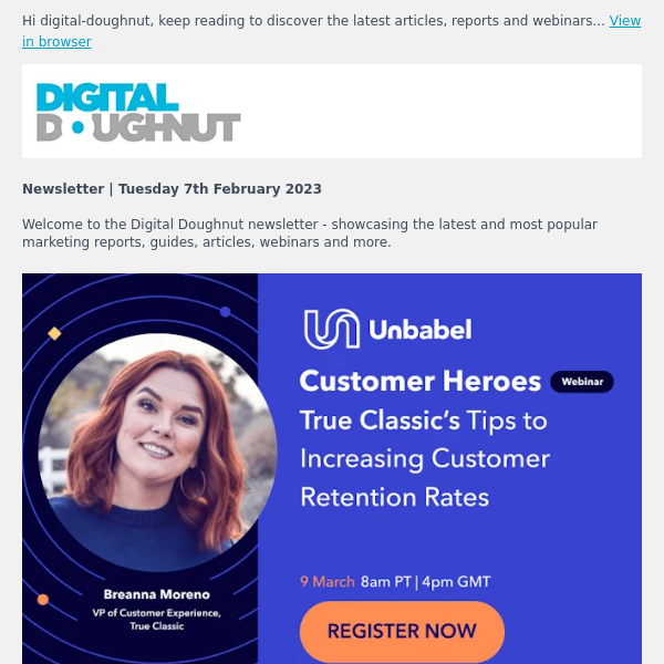 [Newsletter] Customer Retention Tips | Marketing Leaders in 2023 + Much More
