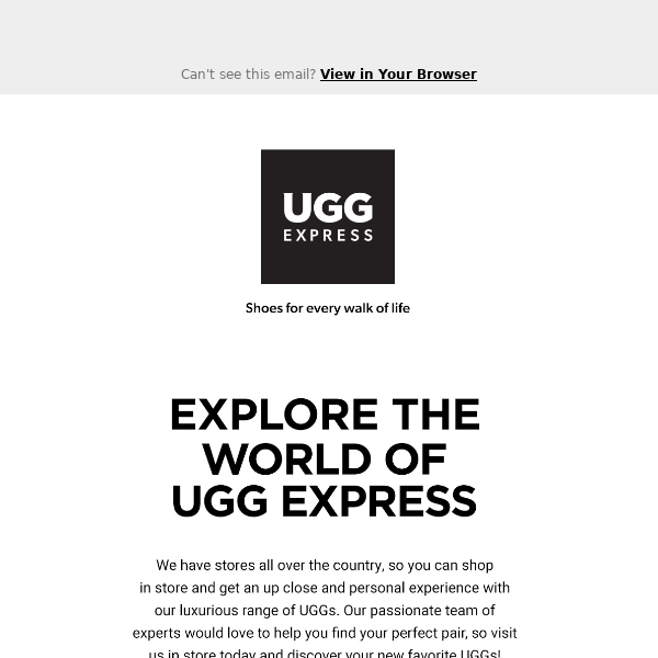 Experience the Cozy Comfort of UGG Express - Ugg Express