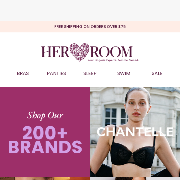 200s of Bra Brands in Your Size and Color - Her Room