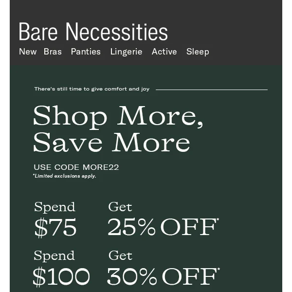 Shop More, Save More! Get Up To 40% Off + $25 Deals