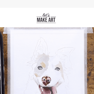 Let's Make Art Watercolor Paper Pad - 6x9