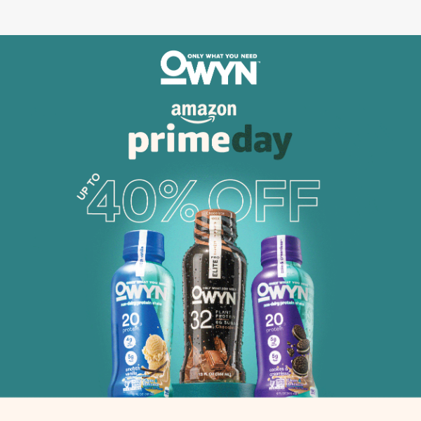 Amazon Prime Day: Save Up To 40% 🌱⏰