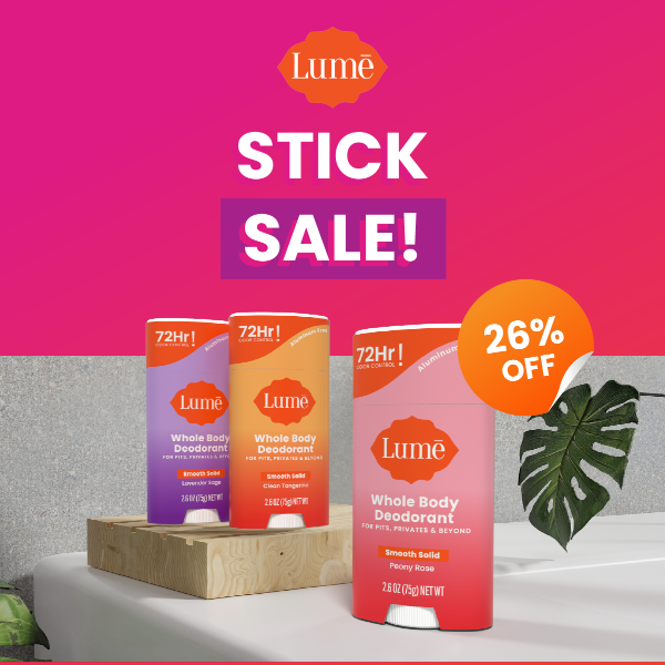 Limited Time: Enjoy 26% OFF Any 3 Sticks! 🤸‍♀️